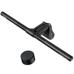 Quntis Monitor Light Bar Focus 51 cm (20.1 inch) Black. PRO+ with Remote Control. Fit for Curved or Flat Monitor. Eye-Care Auto-Dimming. No Glare Gaming Home Office Desk Lamp
