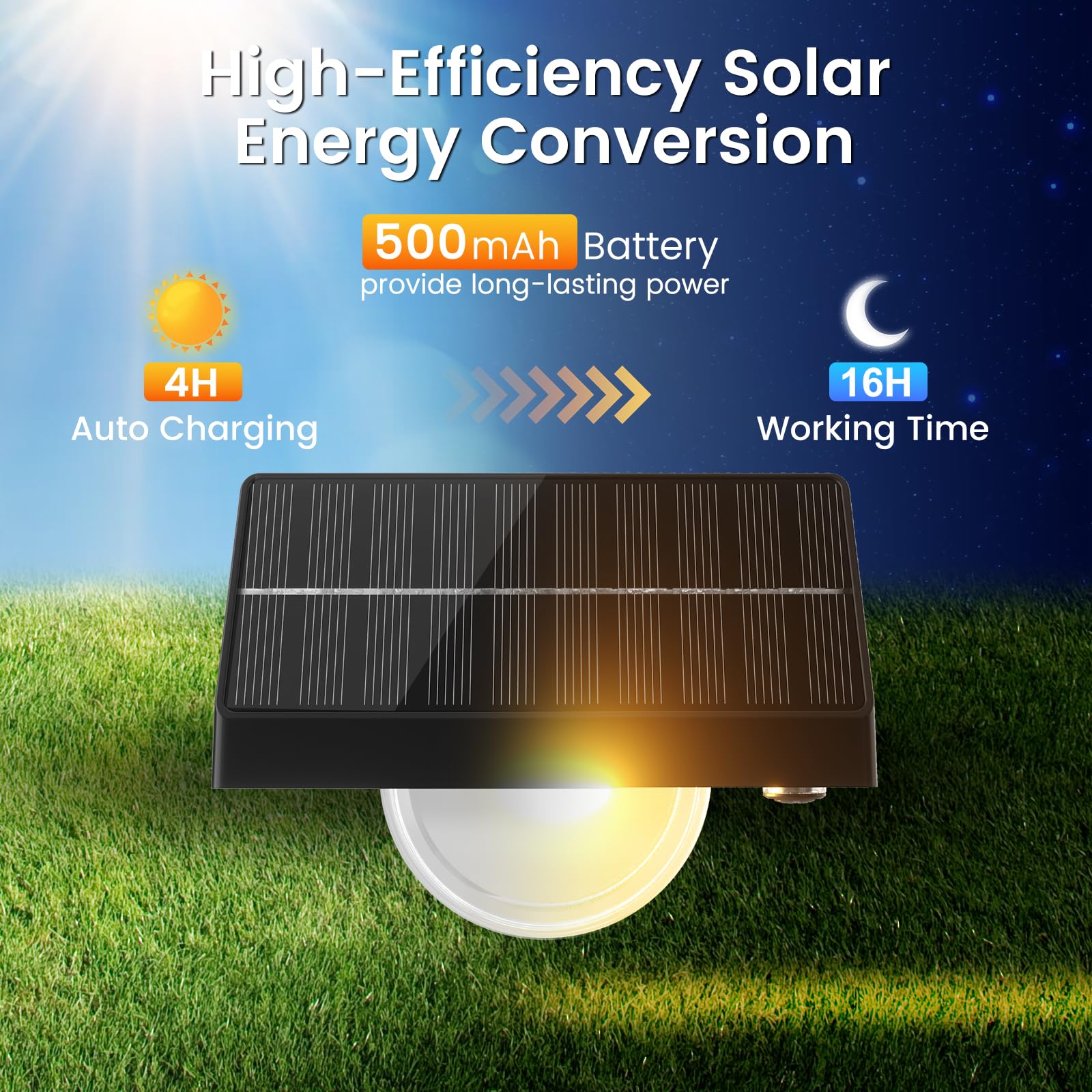 Quntis RGBWW Solar Step Lights. 10 Color Mode IP65 Waterproof Professional Lighting for Outdoor Stairs and Steps - Image 4
